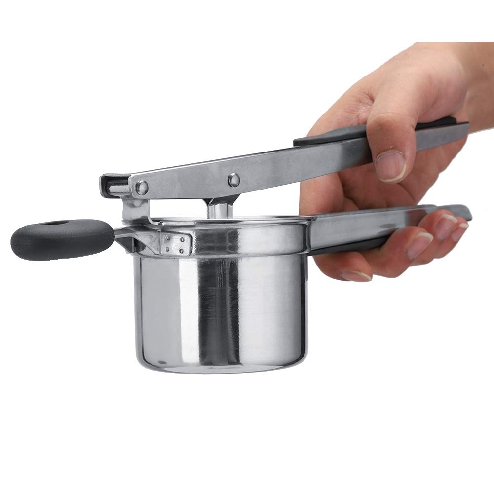 Picadora Manual de Alimentos Acero Inoxidable Herramienta Desmontable para Tomates y Zanahorias