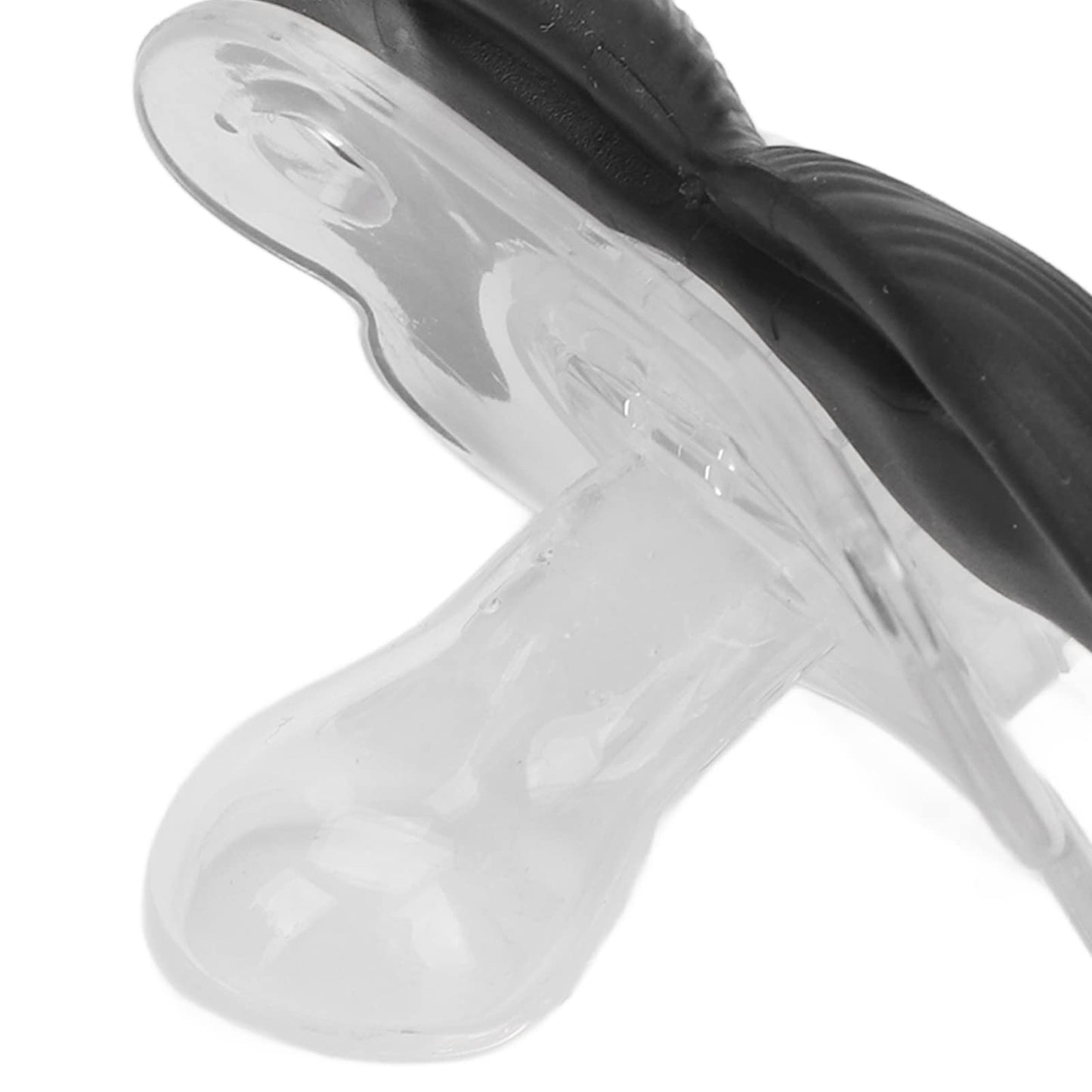 Chupete para bebé, Chupete de Noche, Chupete Divertido para bebé, Chupete de Silicona Suave Divertido para Barba Larga, Herramienta de Ortodoncia para Masticar Infantil