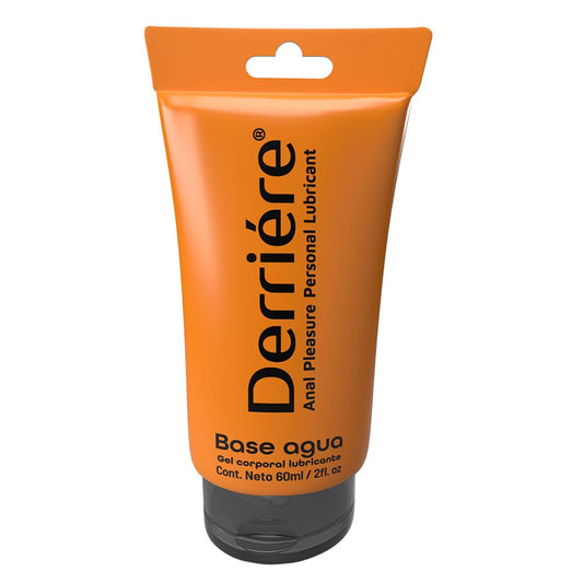 Lubricante Íntimo Derriere Lechoso de Larga Duración en Gel Base Agua para Hombre y Mujer