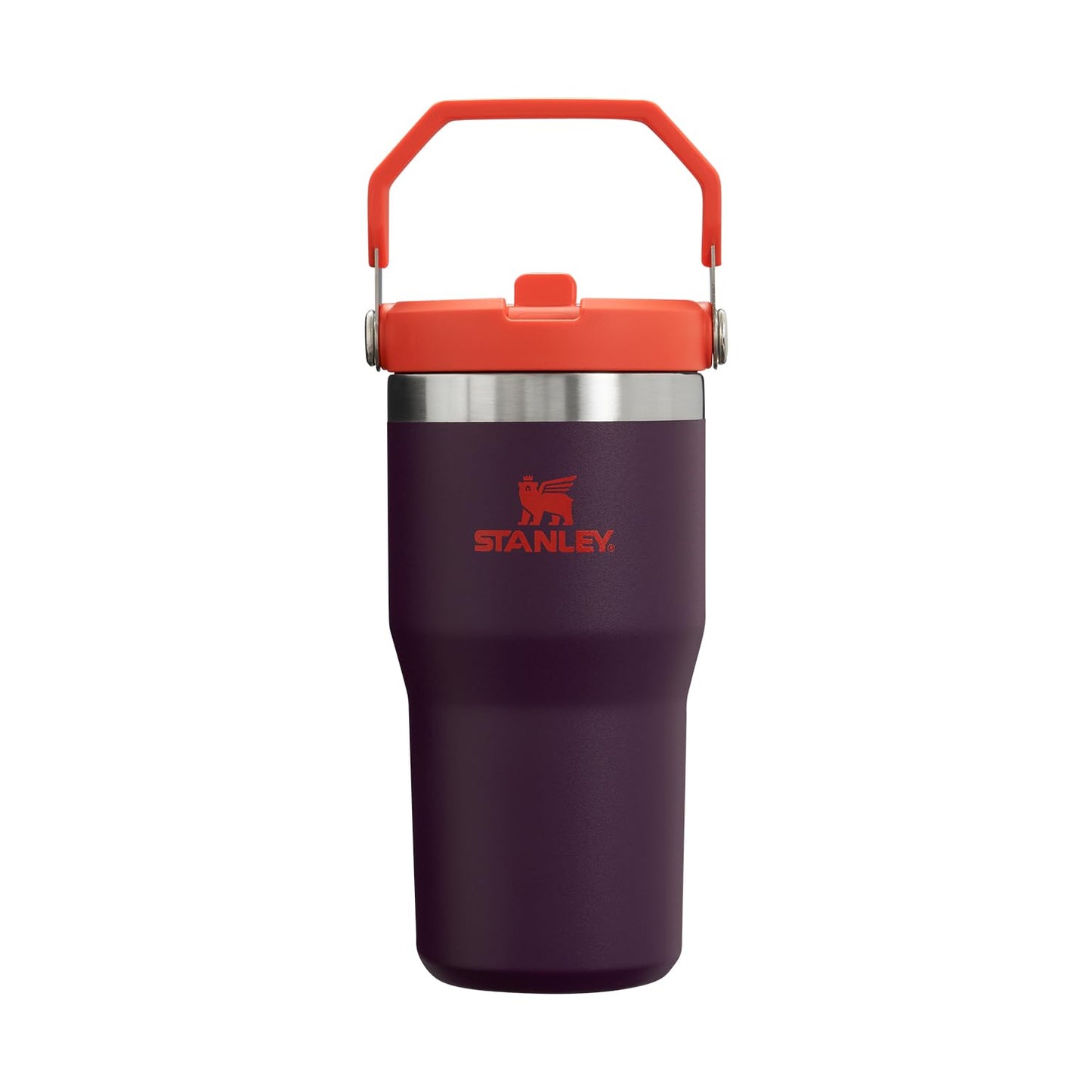 Termo de Acero Inoxidable Stanley Plum de 20 onzas con Popote Abatible a Prueba de Fugas