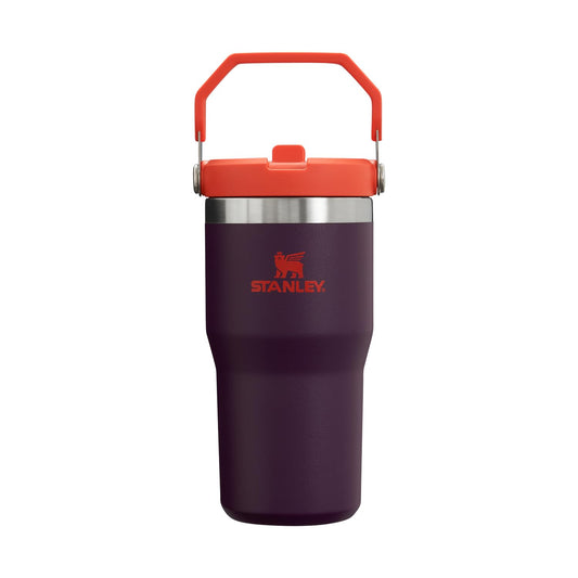 Termo de Acero Inoxidable Stanley Plum de 20 onzas con Popote Abatible a Prueba de Fugas