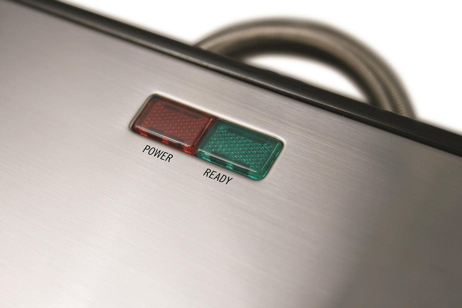 Sandwichera Panini Taurus Acero Inoxidable con Recubrimiento Antiadherente y Placa Superior Basculante