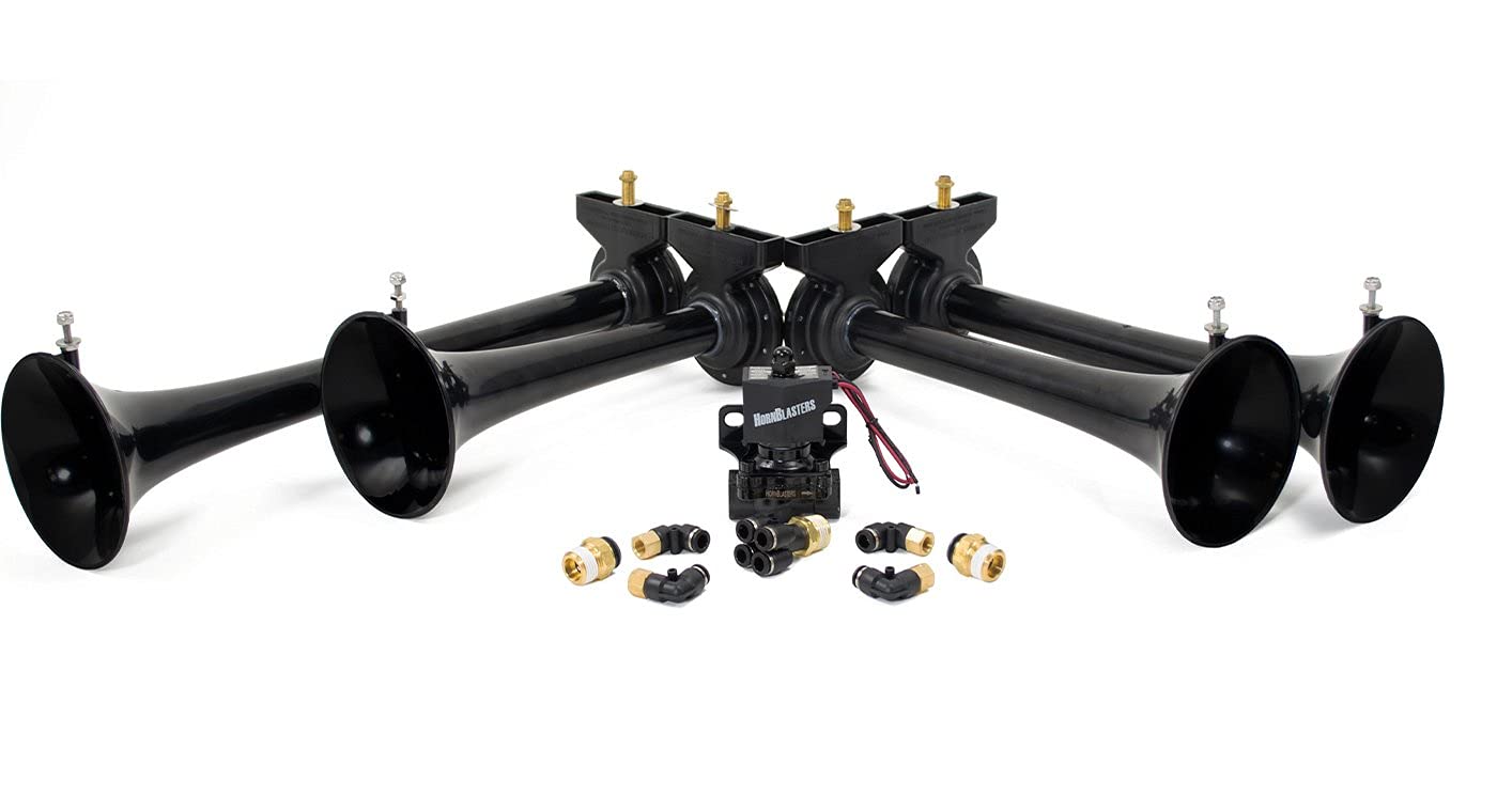 HornBlasters Shocker XL - Bocinas hechas en Estados Unidos, 147,7 dB real