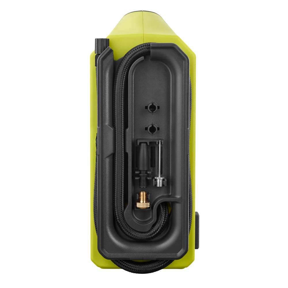 Ryobi ONE+ P747 - Inflador y desinflador de doble función de 18 voltios, solo herramienta (paquete mayorista, no minorista)