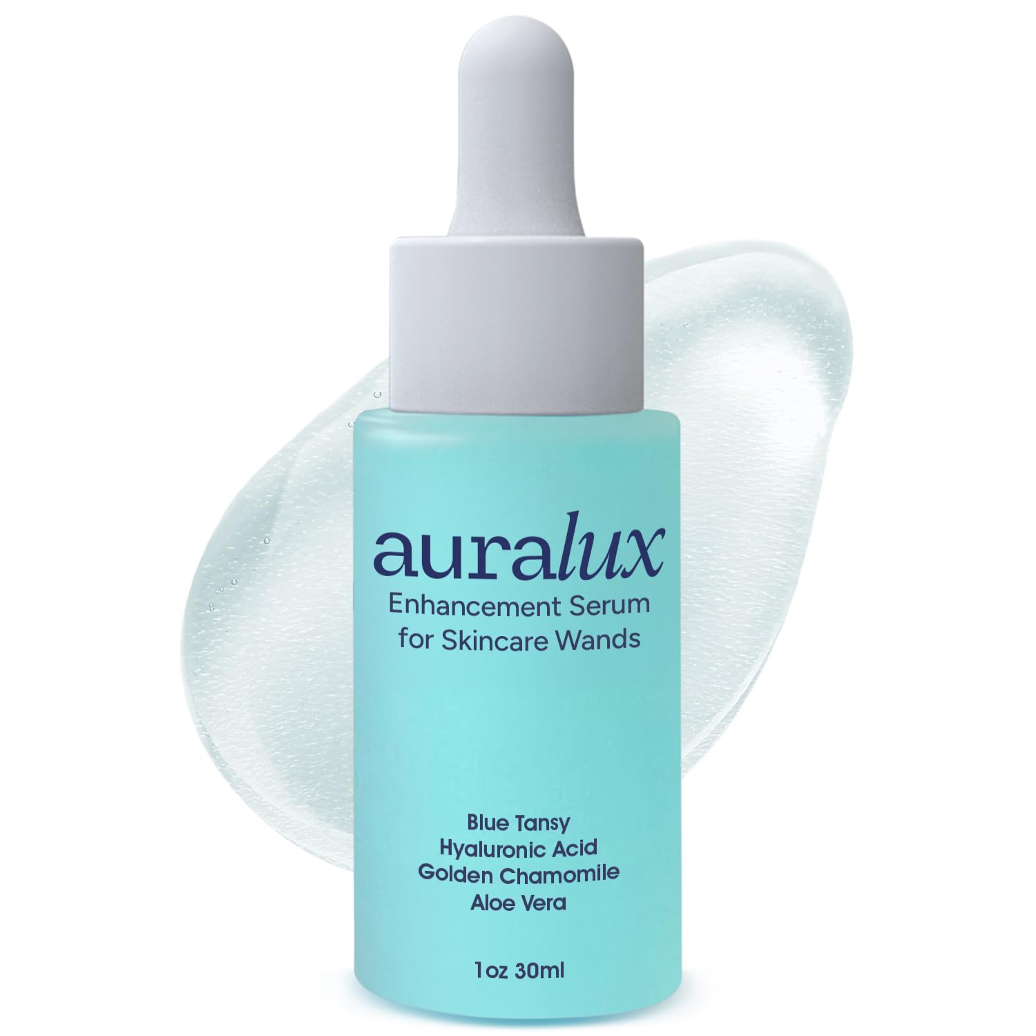 Berkland- Suero activador de terapia de luz roja para rostro y cuello: para varita facial, terapia de luz roja y microcur