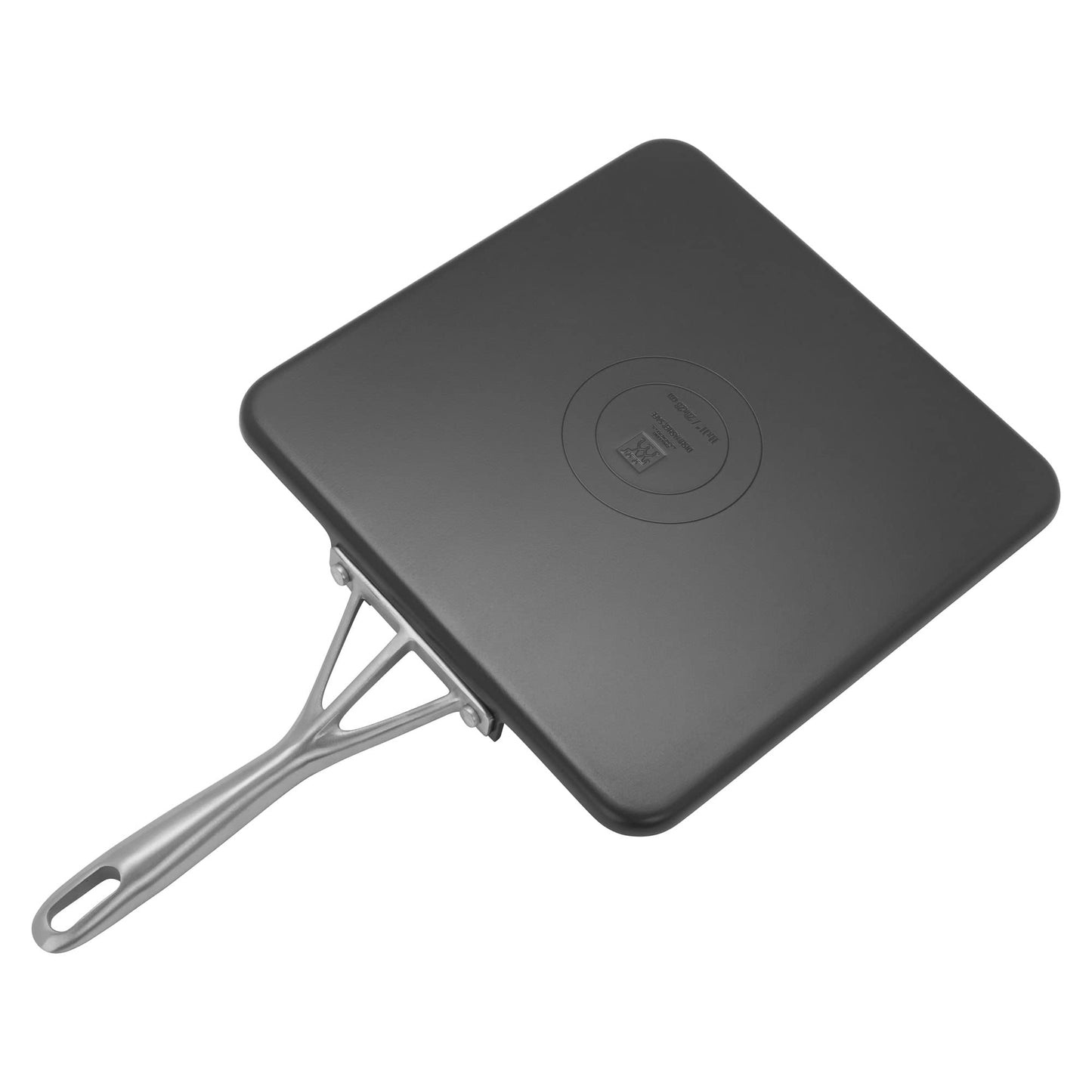 Plancha Cuadrada de Aluminio Anodizado ZWILLING Motion Negra Antiadhesiva