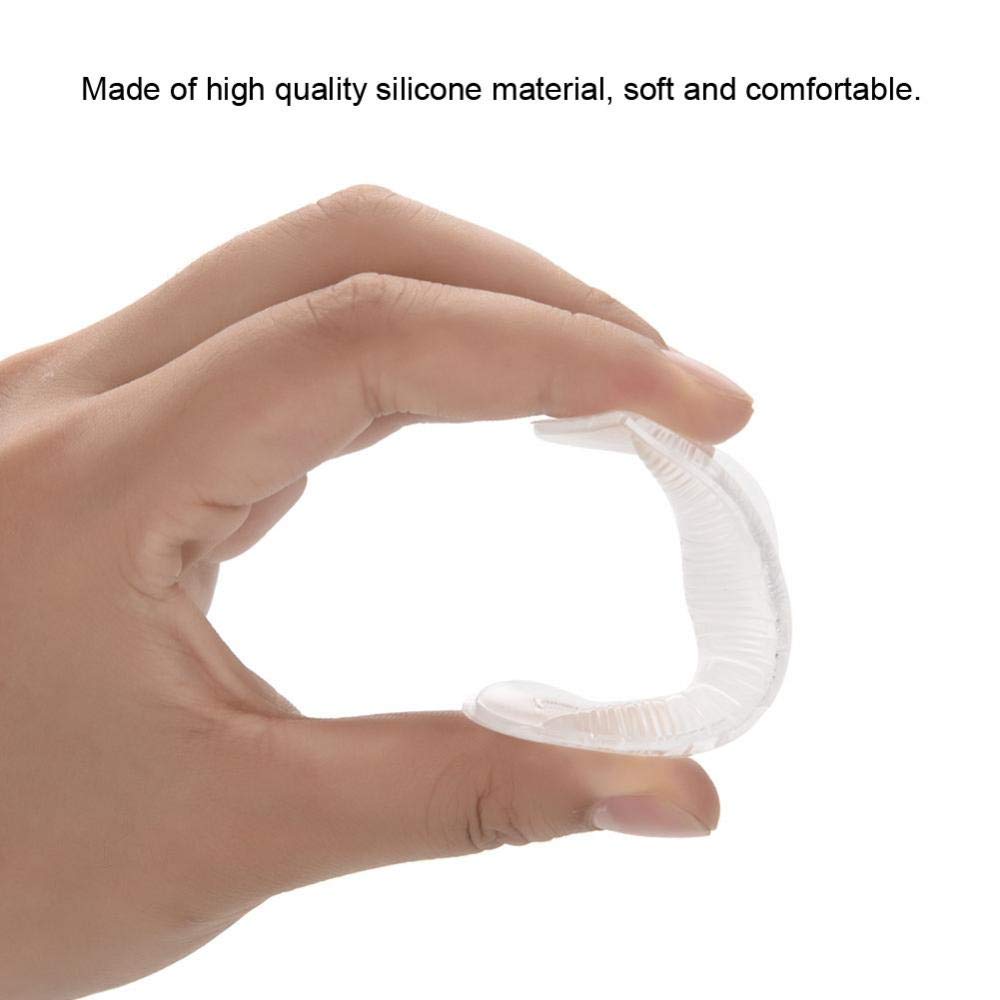 Almohadillas Ortopédicas de Silicona para Pies, Plantillas Ortopédicas, Soporte de Arco Ortopédico, Plantilla Pie Plano, Almohadillas para Plantillas de Zapatos (Transparente)