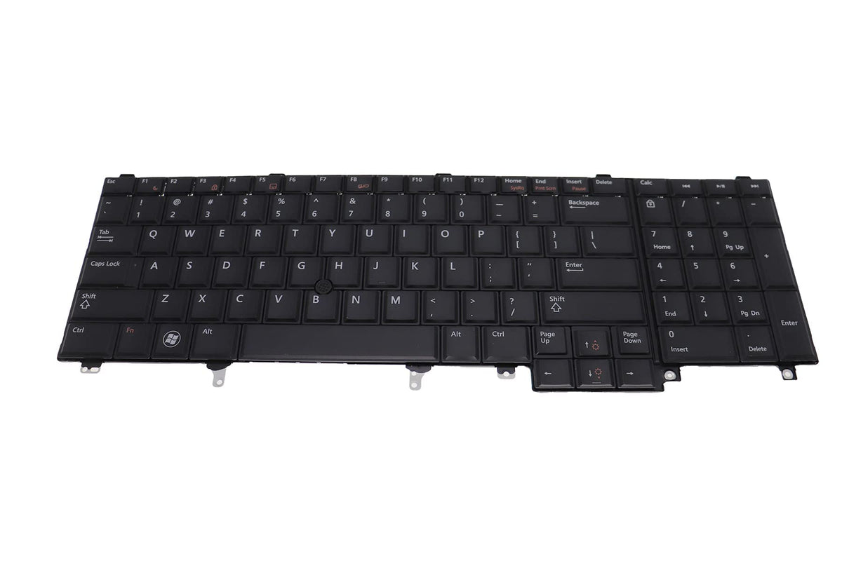Teclado Retroiluminado Dell Negro Repuesto Specifico para Modelos Latitude y Precision