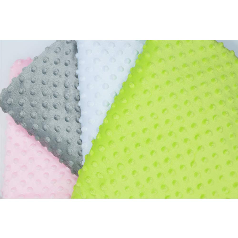 Annlaite - Manta unisex para bebé, suave para bebé, manta de forro polar Sherpa de 30 x 40 pulgadas, color rosa