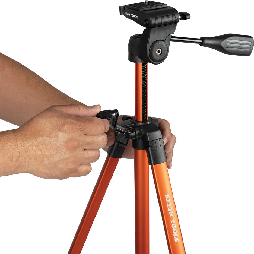 KLEIN TOOLS 69345 - Trípode Flexible con Soporte, Aluminio Ligero, Compatible con Niveles láser Productos