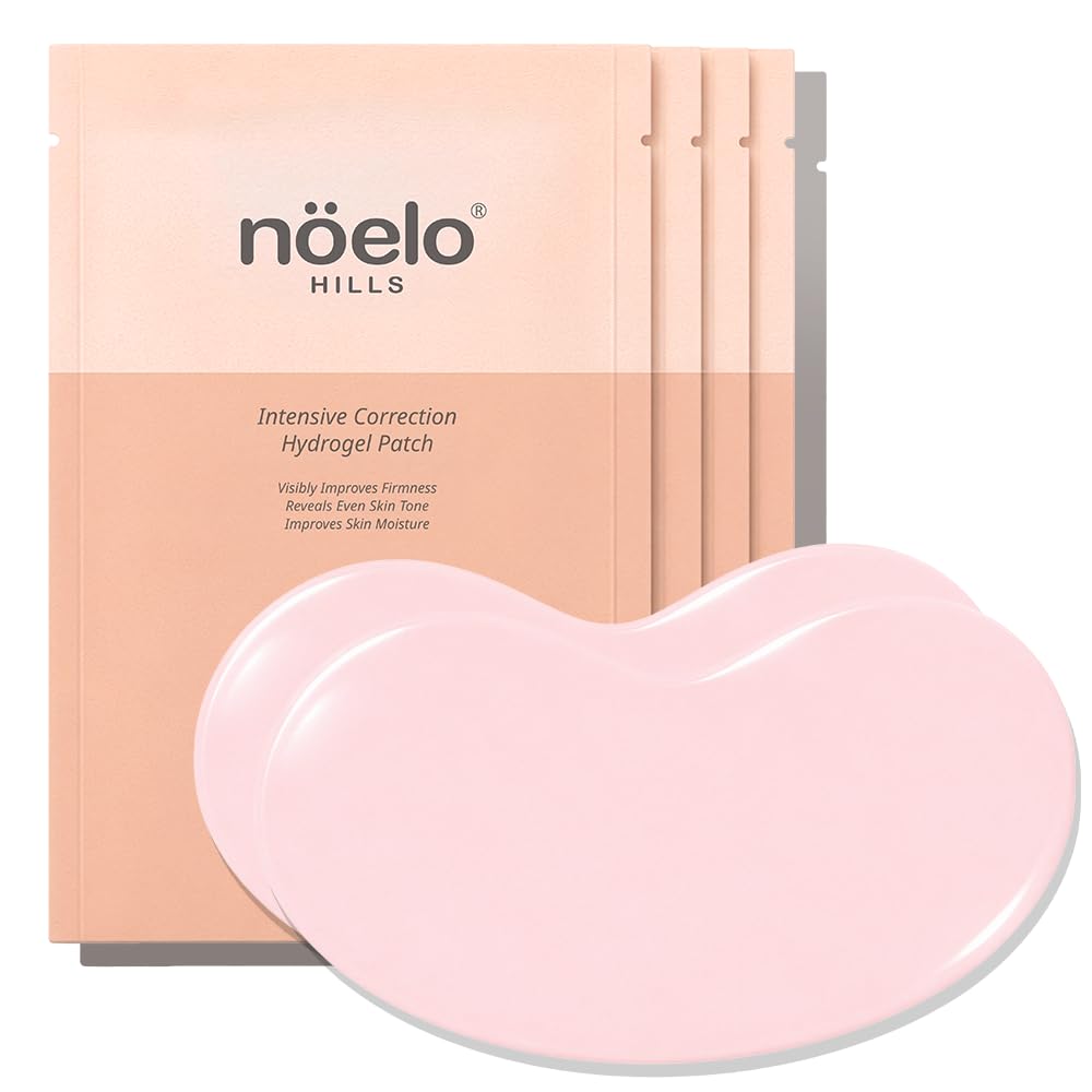 Noelo Hills Parches de hidrogel avanzados para estrías durante el embarazo y el posparto - Cuidado de la piel coreano clínicamente probado (4 unidades de 50 ml)