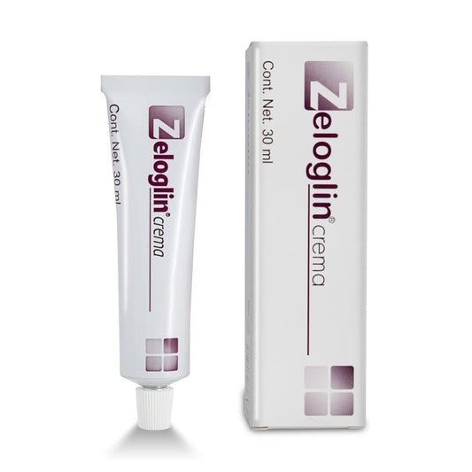 Zeloglin crema 30ml | Crema PREMIUM para la piel con problemas de rosácea (cuperosis) y otra dermatitis inflamatoria, como enrojecimiento, eritema, picazón, ardor.