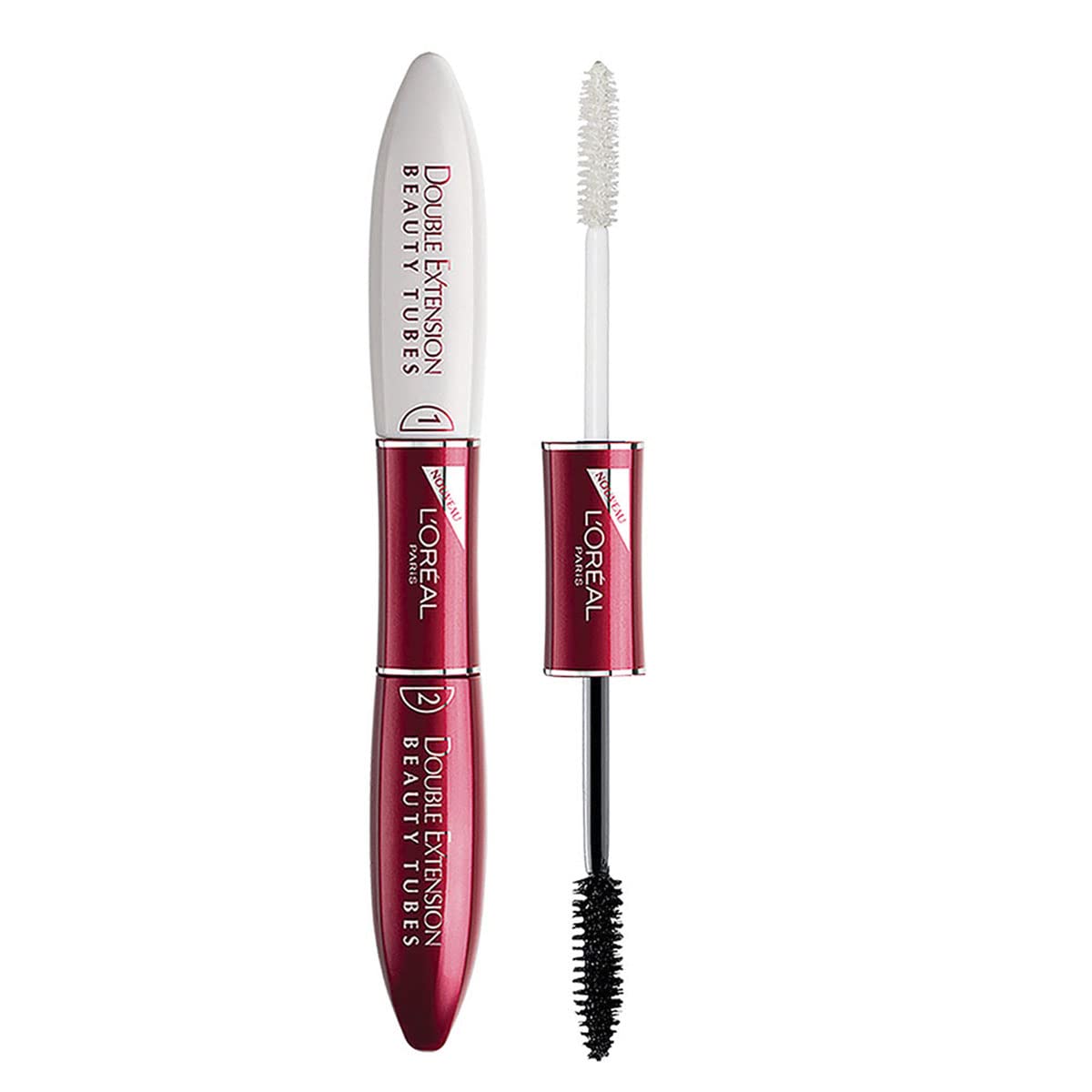 L´Oréal Paris Mascara de Pestañas Lavable Double Extension Beauty Therapy, 12 ml