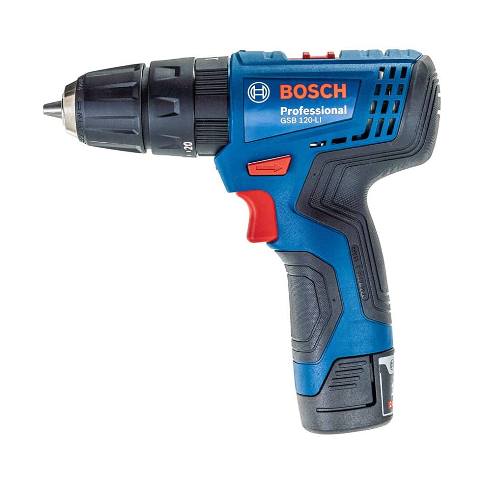 Bosch Rotomartillo inalámbrico GSB 120-LI, 12V 1 bateria y maletín