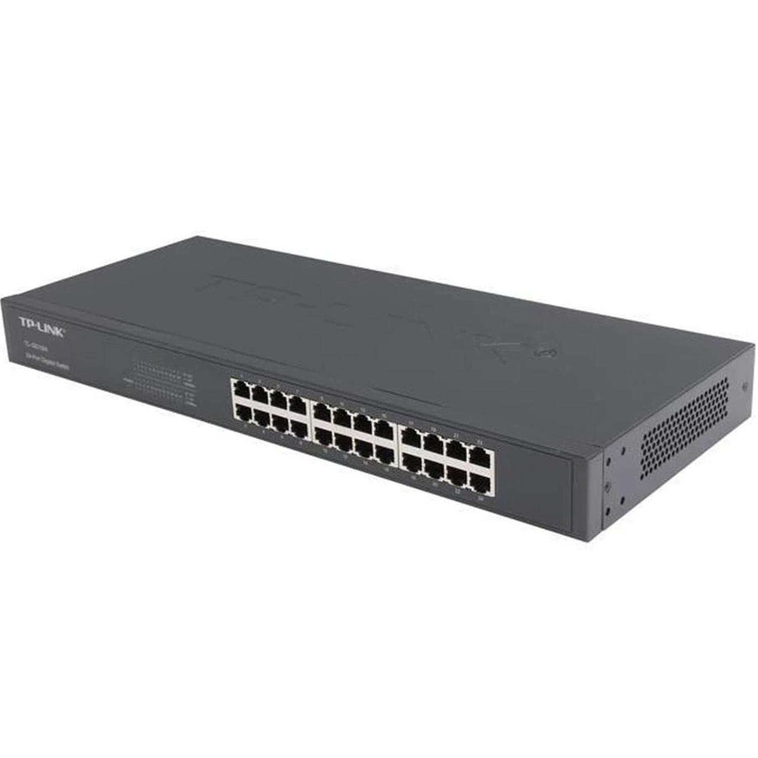 TP-Link TL-SG1024 Interruptor Gigabit con cubierta de acero para escritorio, 24 Port Rack