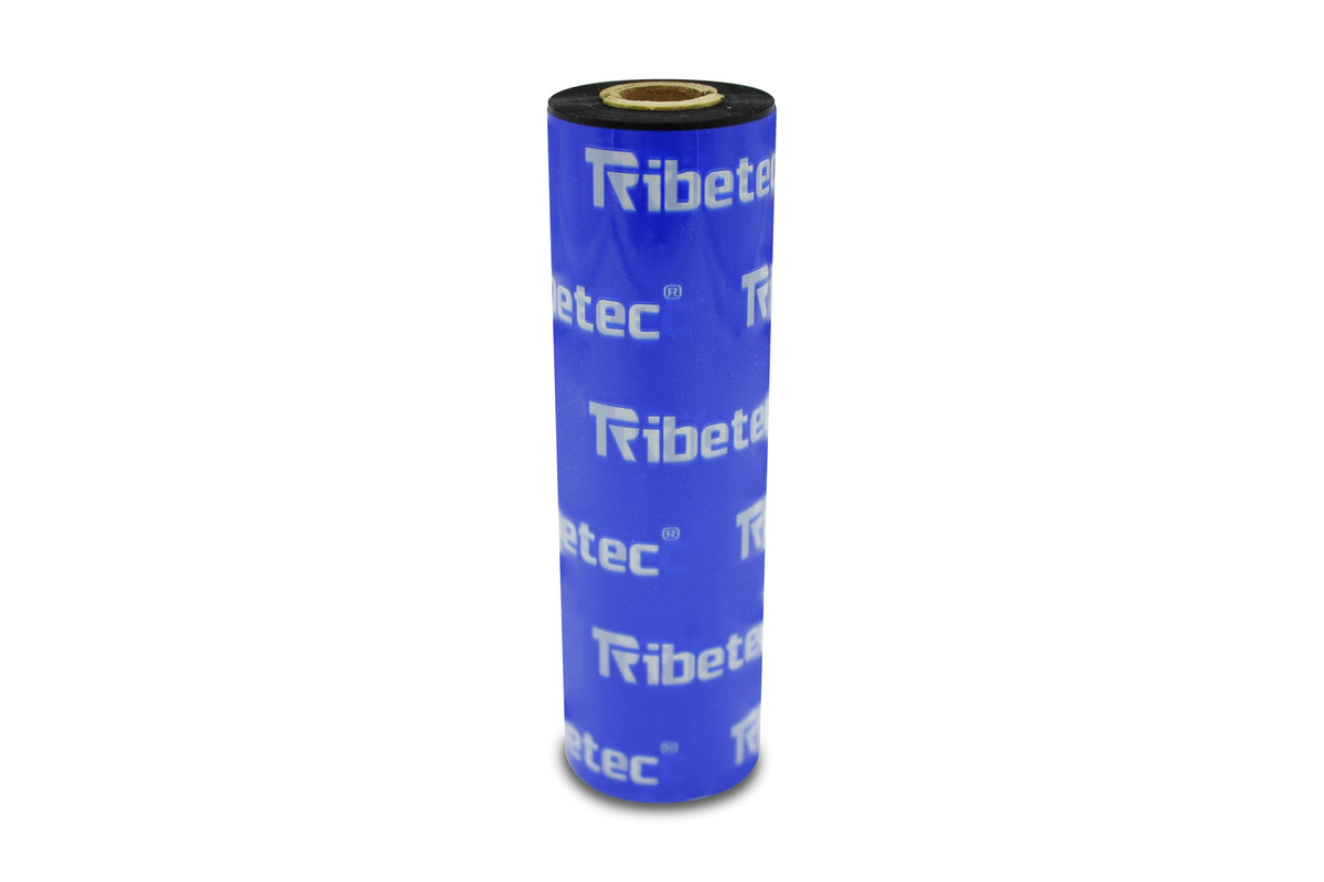 Ribbon de Resina Ribetec Negro 110 mm x 74 m Centro 1/2 Pulgada