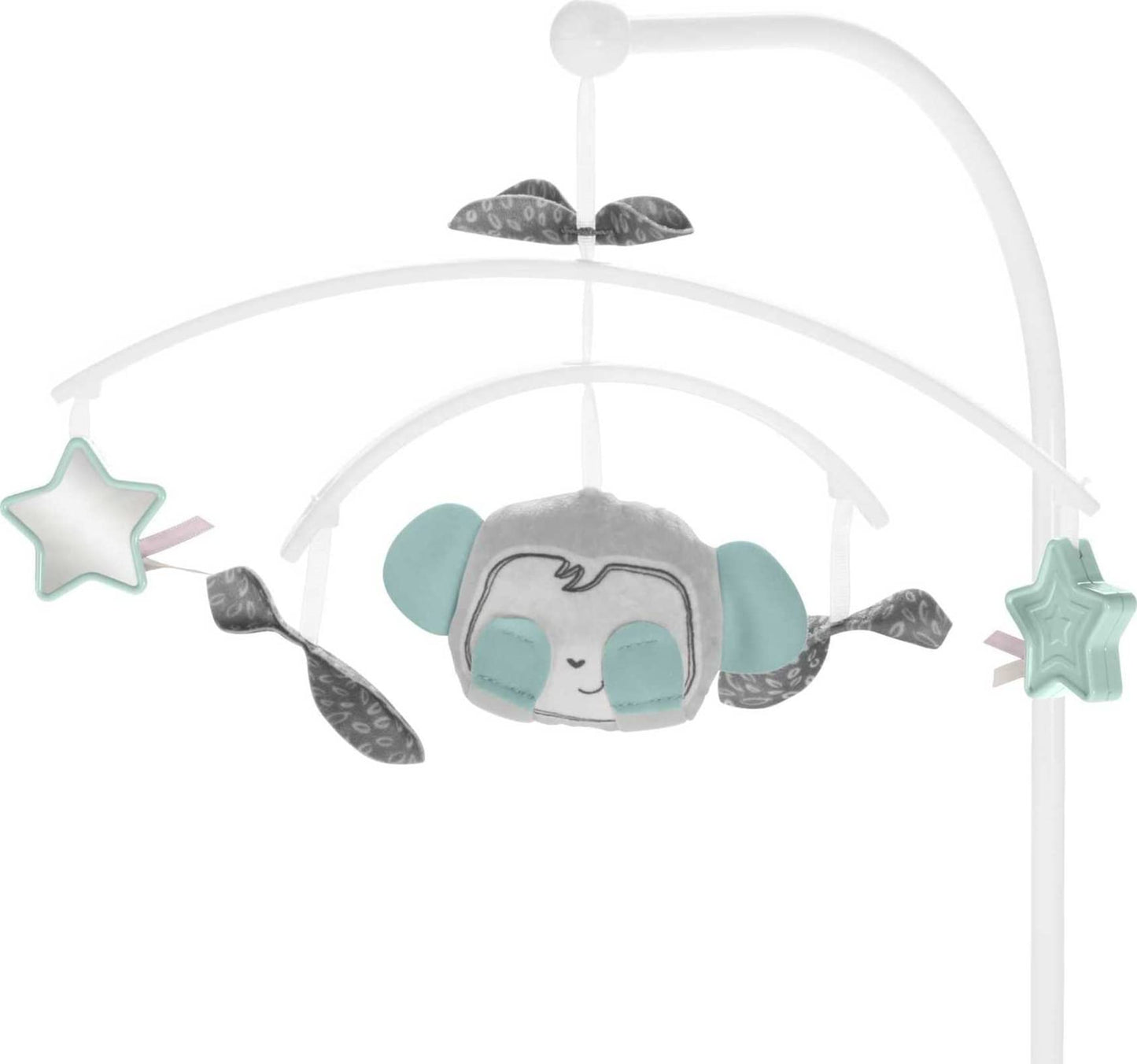 Fisher-Price - Moisés de noche para bebé con movimientos calmantes y luces para recién nacidos de más de 0 meses, Sweet Snugamonkey
