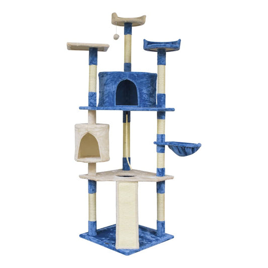 Fancy Pets Mueble/Rascador para Gato Pekín de 200 Centímetros de Altura