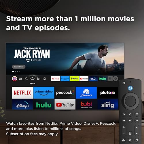 TCL Smart TV Class S3 1080p LED de 40 pulgadas con Fire TV (modelo 40S350F, modelo 2023), Alexa integrado, compatible con Apple AirPlay, transmisión de televisión FHD, color negro