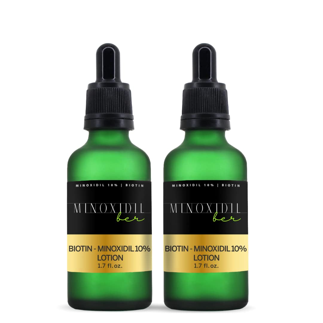 Loción Estimulante UNISEX Biotina 10% para Cabello, Barba y Cejas