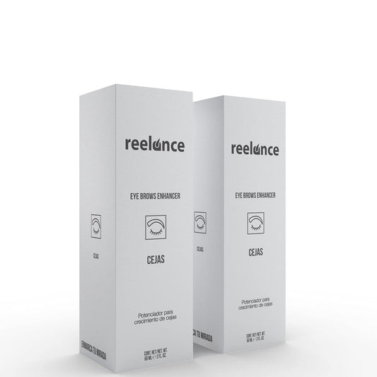 Reelance Dos Potenciador para Crecimiento de Ceja 60 ml. Unisex Adultos