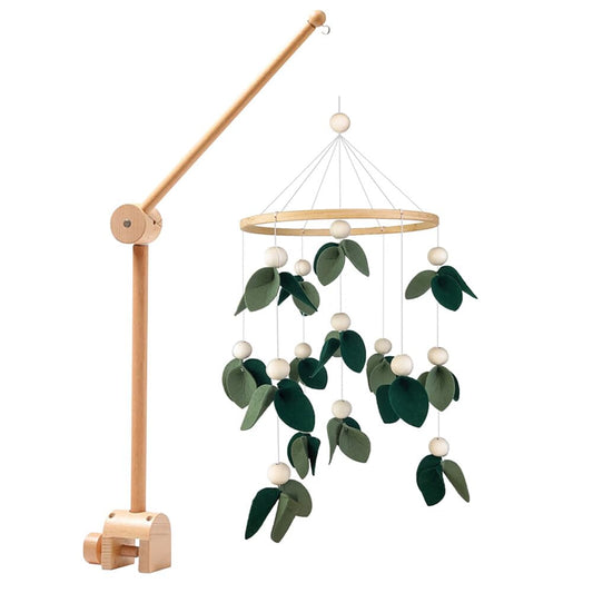 Lindo móvil para cuna con brazo móvil para cuna de bebé, soporte móvil para cuna de bebé, soporte móvil para cuna – Móvil neutro de género para decoración de guardería, accesorio móvil para cuna de bebé para decoración de guardería