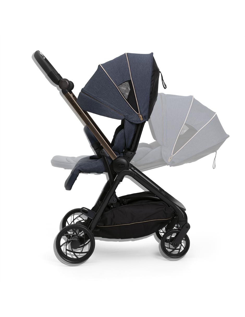 Carriola Modular One4Ever Lounge Travel Ligera y Plegable Autoasiento Reversible Respaldo Regulable hasta 22 kg
