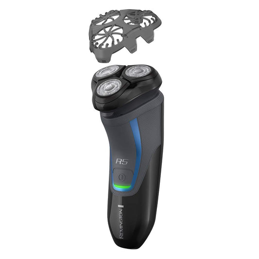 Afeitadora Rotativa Remington Serie R5000 Negra