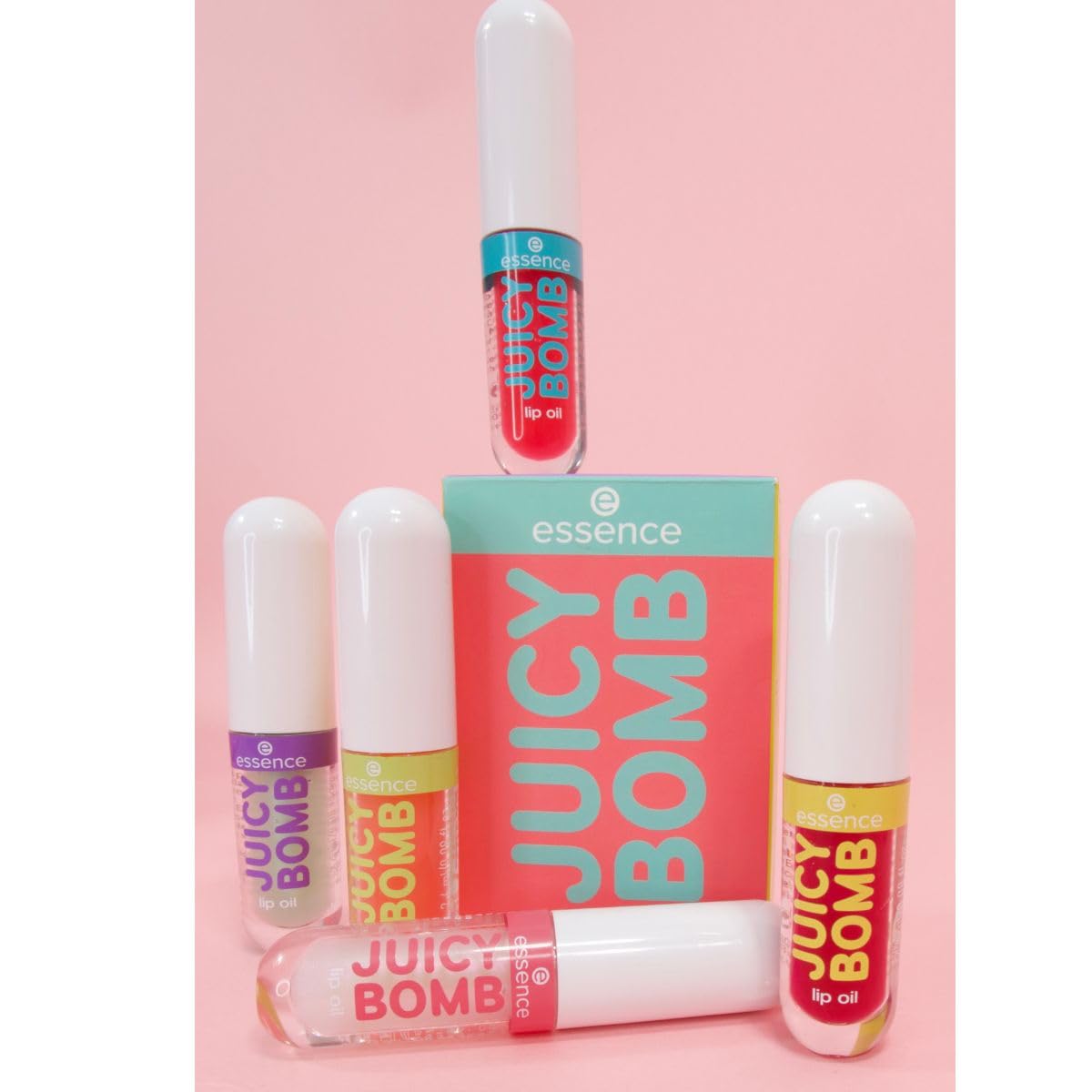 essence JUICY BOMB lip oil set