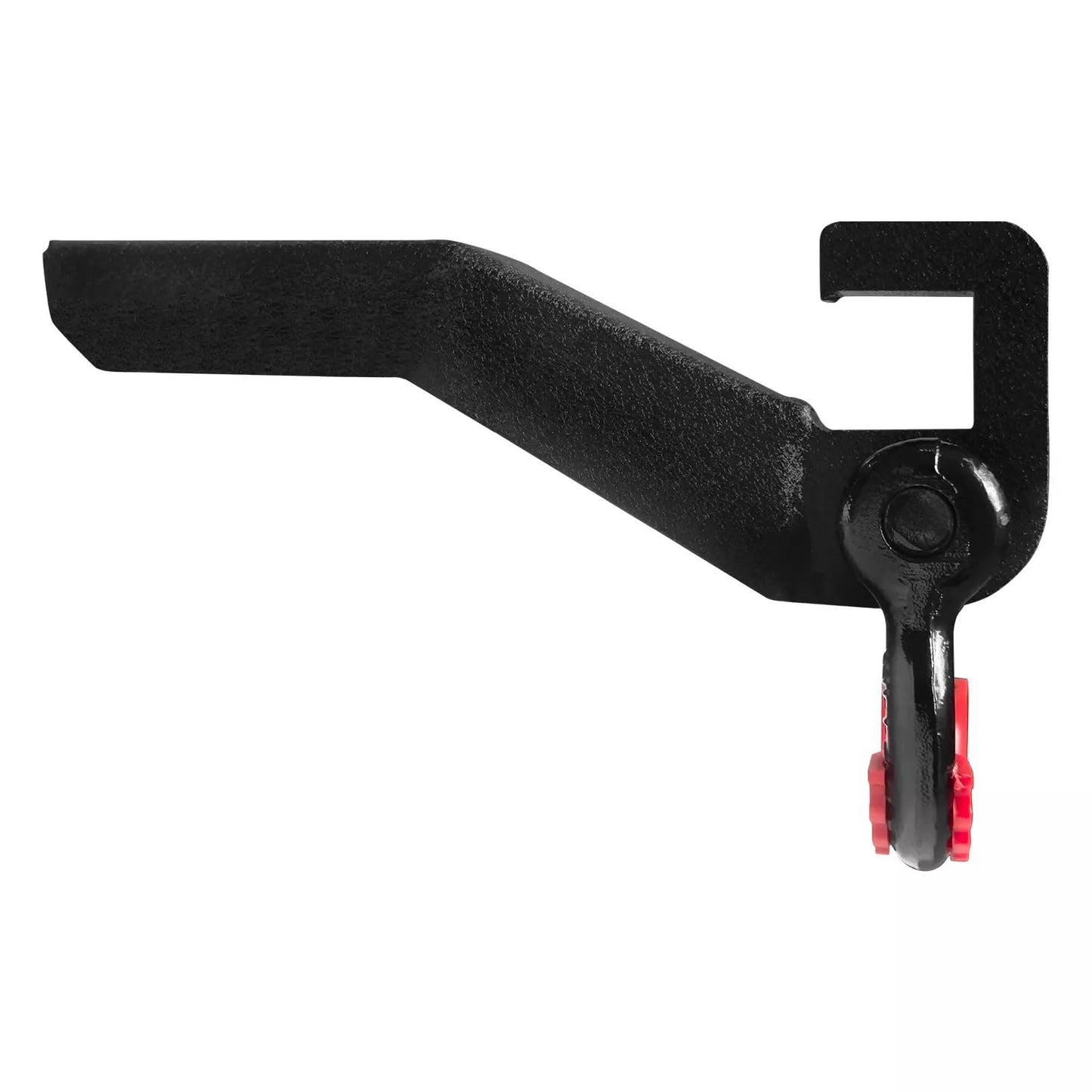 LUYWTE - Soporte de montaje de gancho de remolque delantero de acero y anillos en D para Ford F150 2009-2022, soporte de gancho de remolque de repuesto
