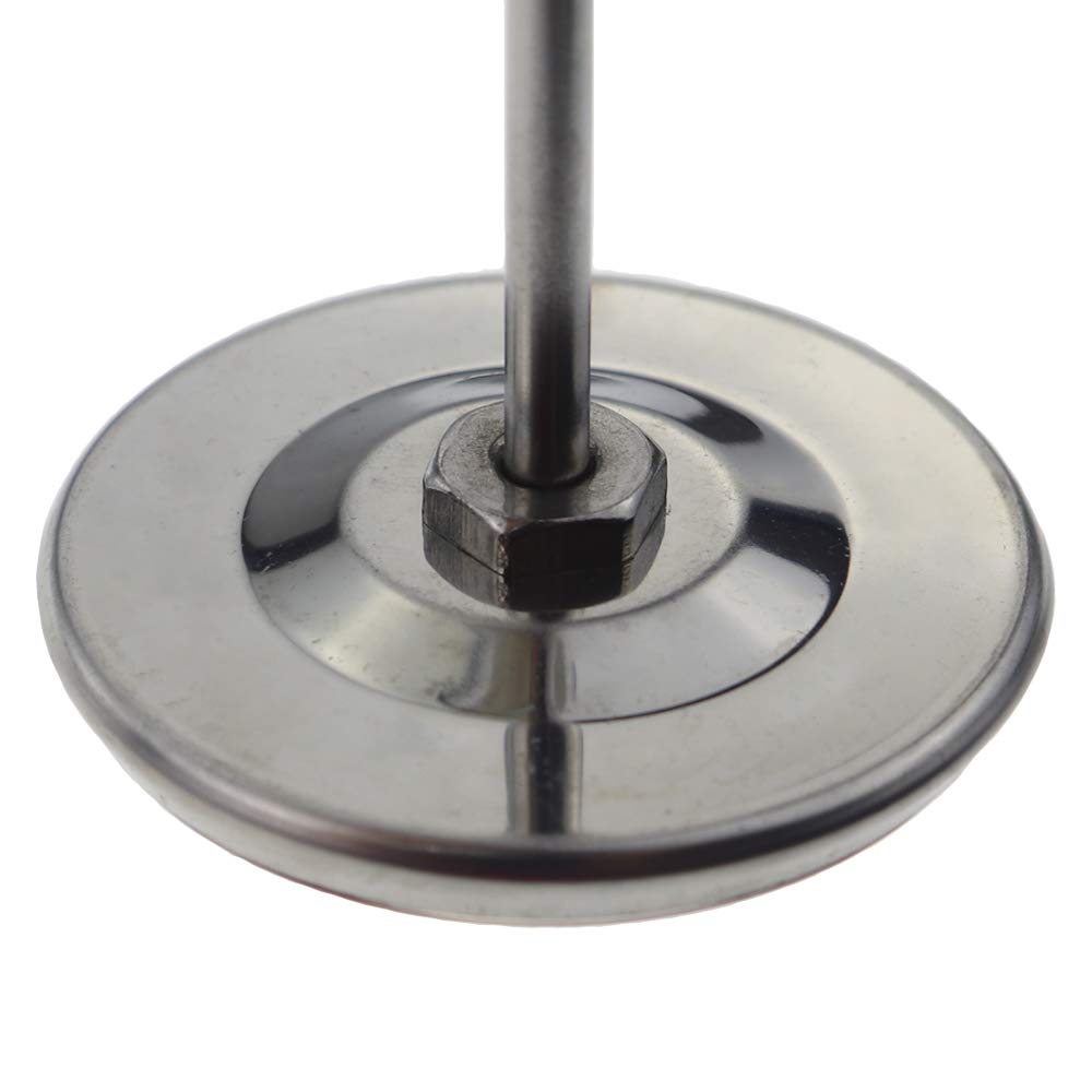 Brannan - Termómetro para leche espumosa con sonda de acero inoxidable de 125 mm y clip para café barista ideal para espumar
