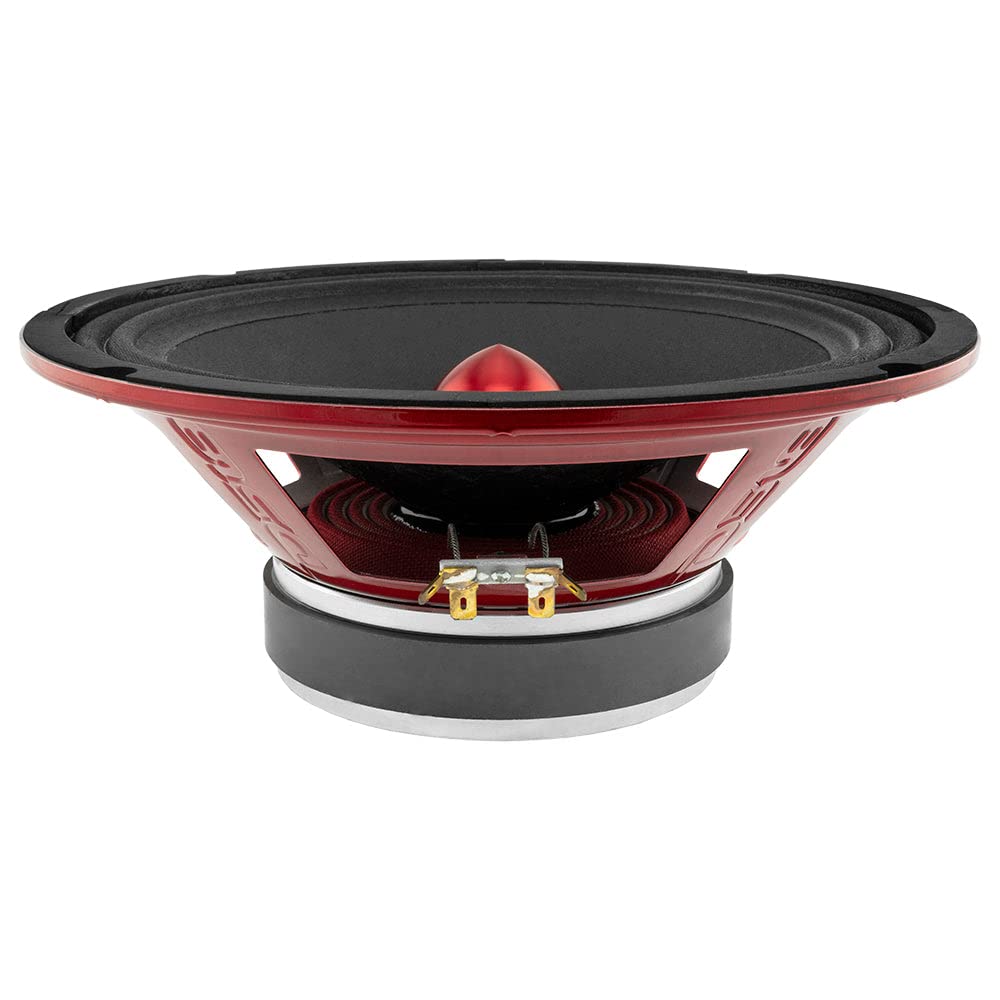 Altavoz Midrange DS18 Pro Rojo con Potencia Máxima Bullet
