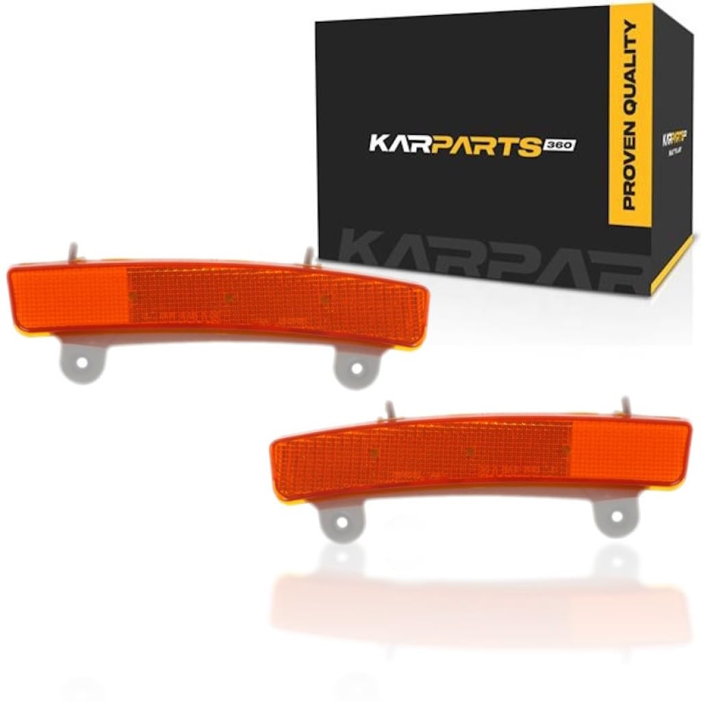Para Nissan 350Z Reflector 2003 2004 2005 Par | LED del lado del conductor y del pasajero NI2556101, NI2557101 | 26145-CD000, 26140-CD000
