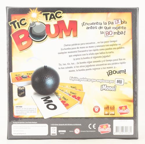 Goliath Games Juego de Mesa Tic TAC Boum