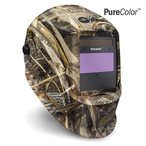 Hobart 770869 - Casco de soldadura con oscurecimiento automático, talla grande