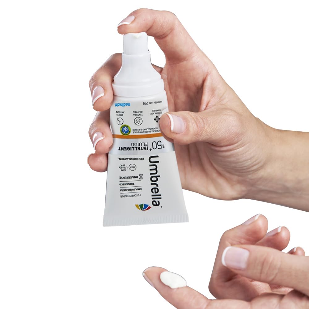 Emulsión Umbrella Intelligent Fluido Resistente al Agua para Piel Normal a Mixta