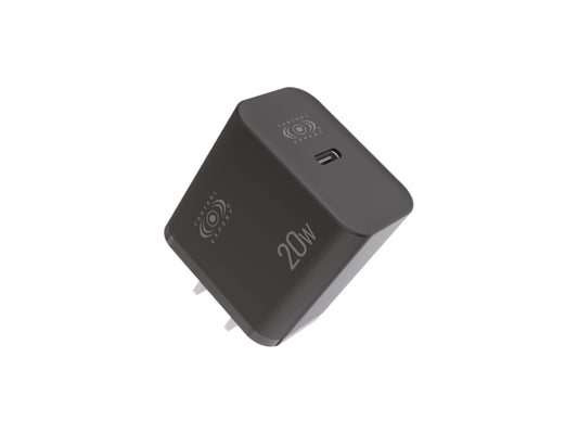 CONTROL EXPERT Cargador USB C 20W Portátil 5V 3A Carga Rápida (Negro)