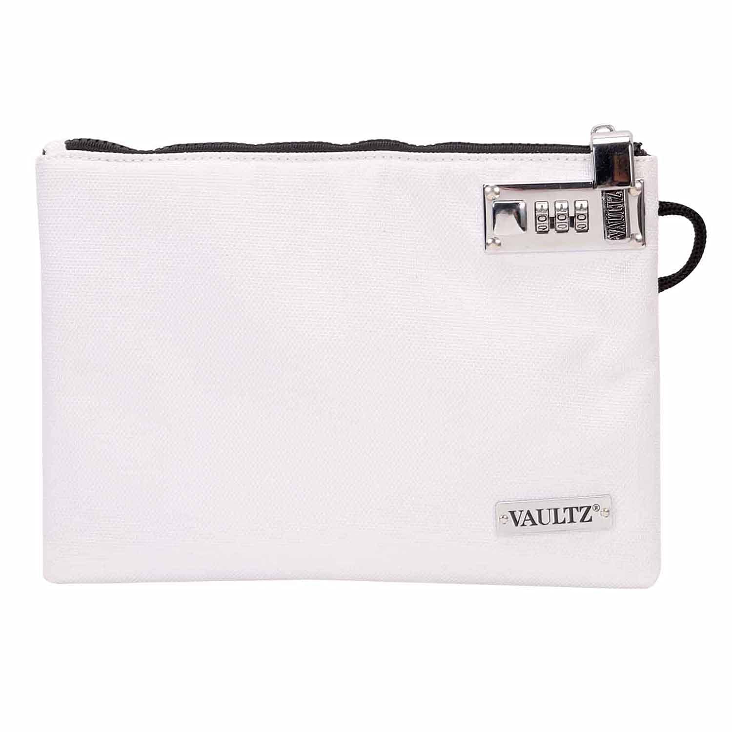 Bolsa para Dinero Vaultz Negra con Candado de Seguridad para Hombres y Mujeres