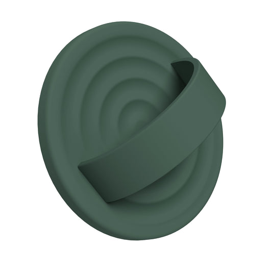 Anillo Magnético de Agarre HSAOHD Blanco Silicona Mejorada para iPhone 17/16/15/14/13/12 Pro