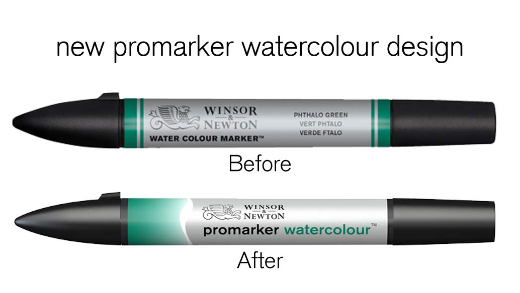 Marcador de Acuarela de Doble Punta Winsor & Newton Rojo Cadmium Red Pale Hue