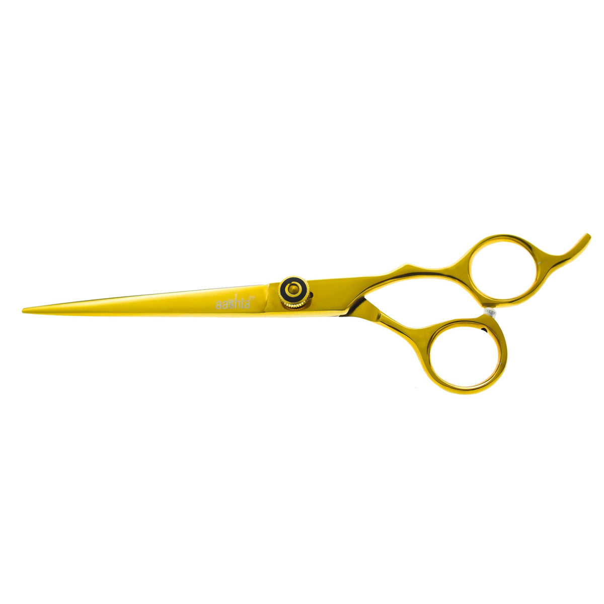 Aashta Kit Tijeras Profesionales para Estilista/Barber/Peluquero 7" (DORADO) con Estuche Incluido