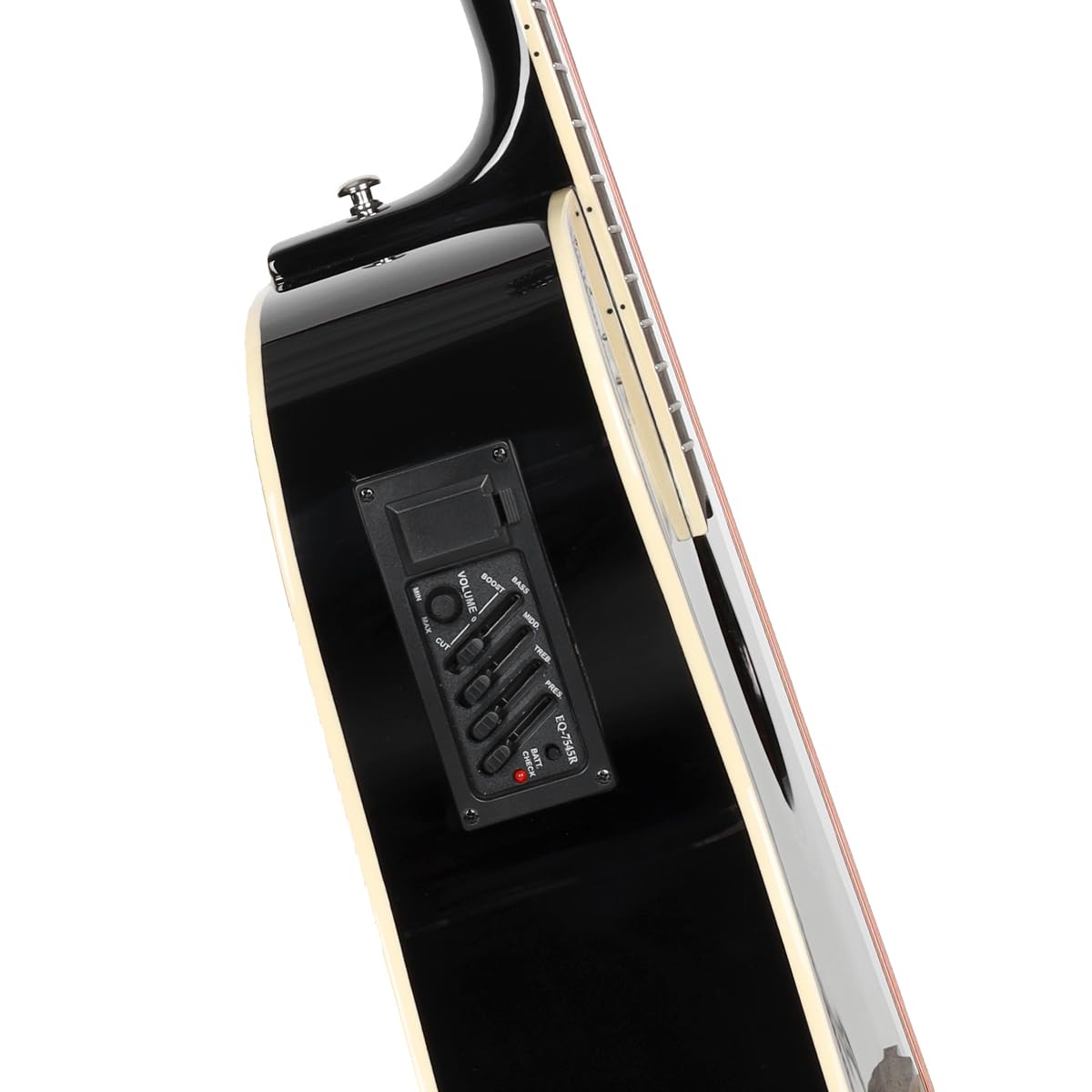 Jidyous Dreadnought Docerola 4/4 Guitarra Electroacústica 12 cuerdas con octavado, con Funda Acolchada, afinadores, Correas,cuerdas, paletas, capó, cable para guitarra, soul, para Principiantes