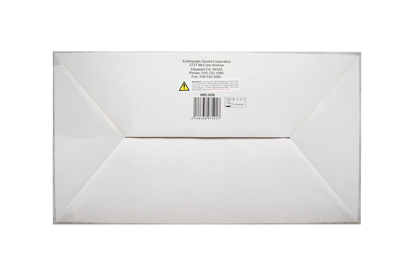 AWS502W Par de Bocinas Intemperie Negro