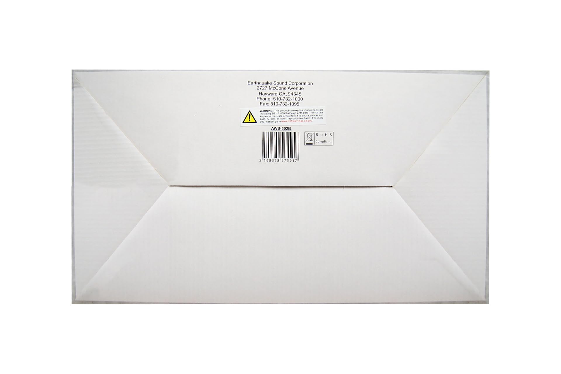 AWS502W Par de Bocinas Intemperie Negro