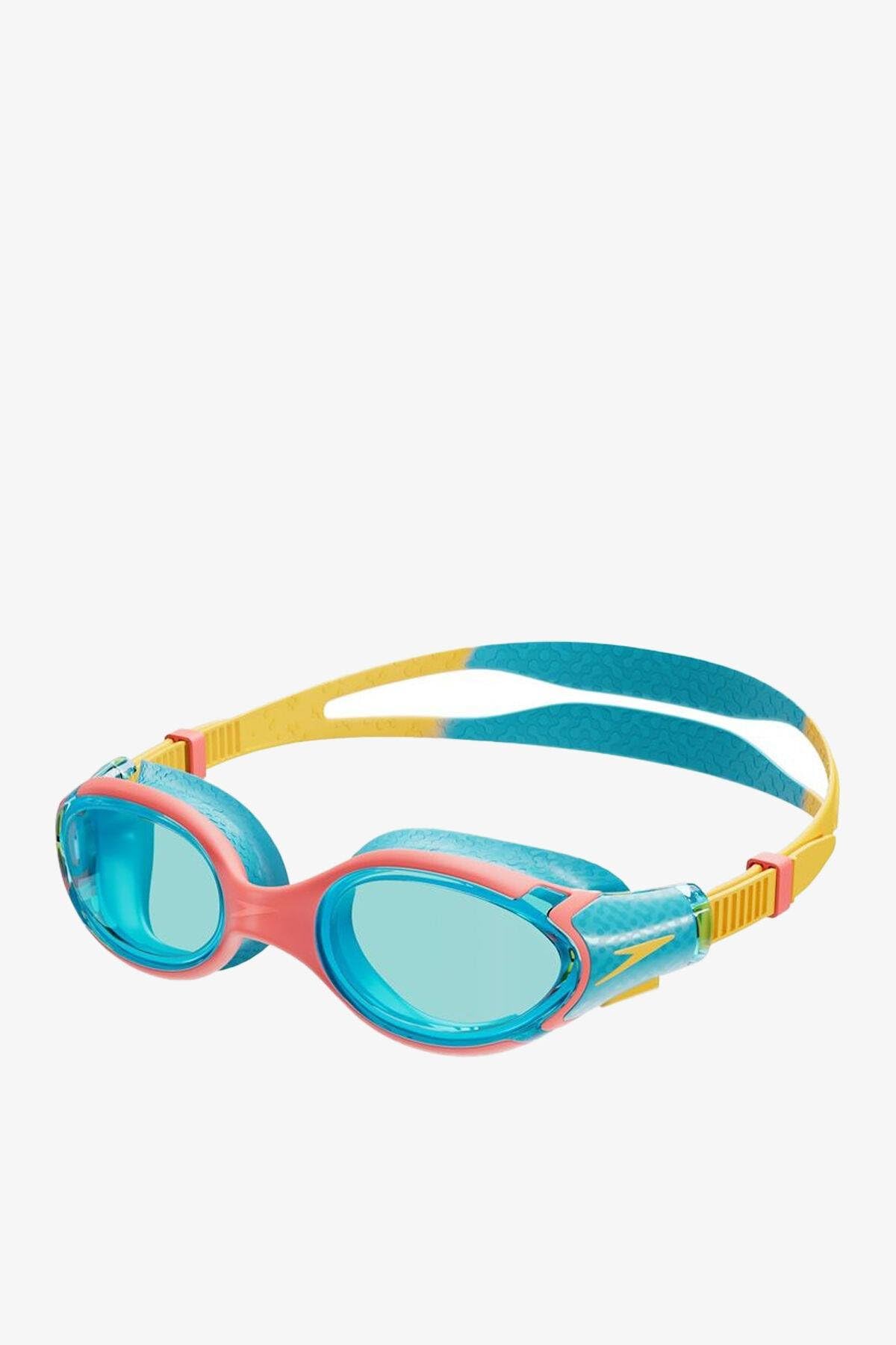 Gafas Speedo Bolt Mango Coral Beach Azul Biofuse 2.0 para Niños Unisex