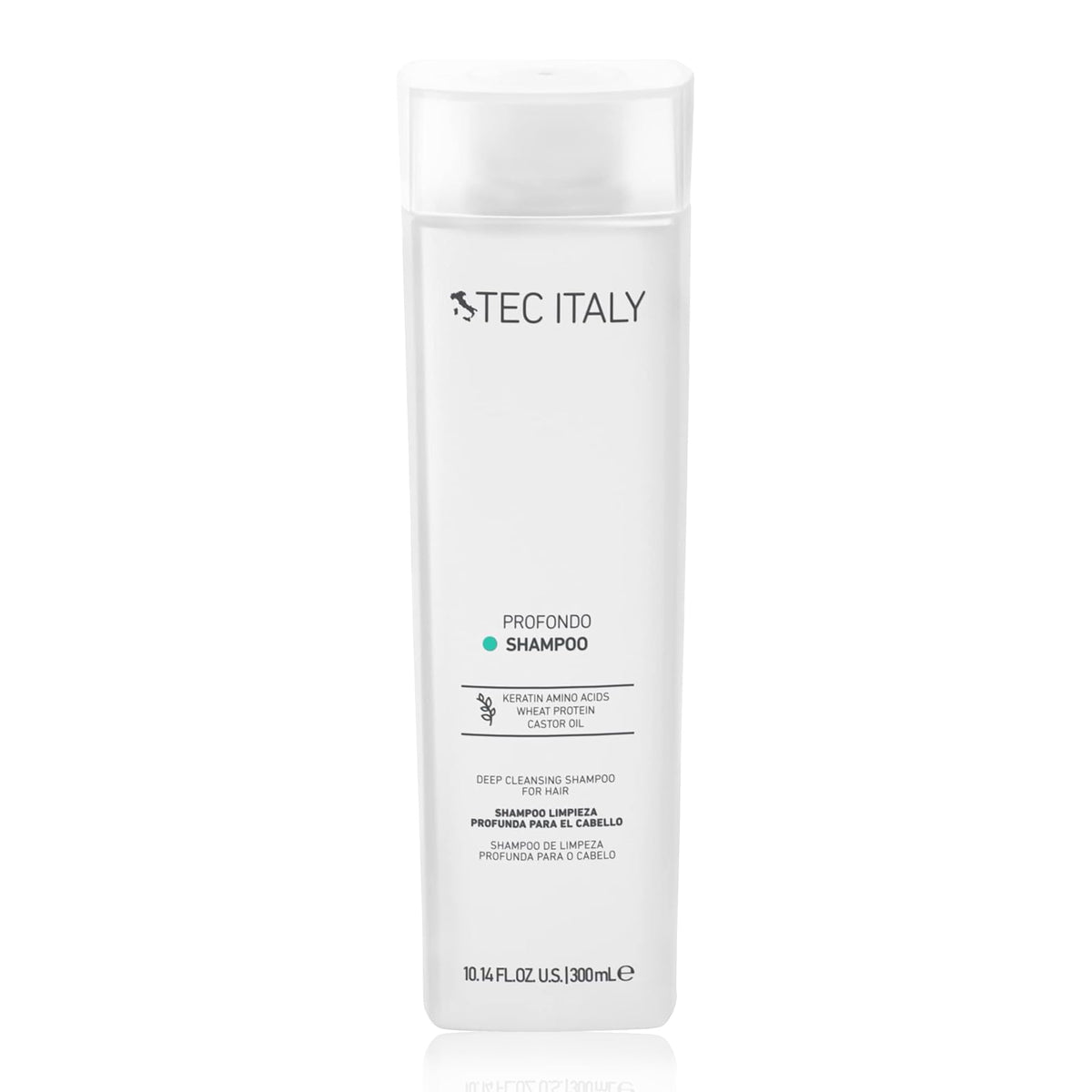 TEC ITALY Profondo Shampoo Cuidado y Limpieza Profunda del Cabello 300 ml
