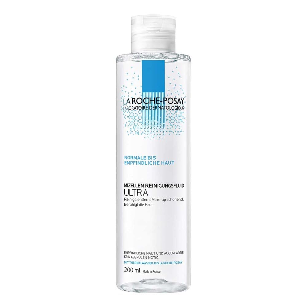 Agua Micelar La Roche Posay Ultra para Pieles Sensibles Limpiadora y Desmaquillante 200ml