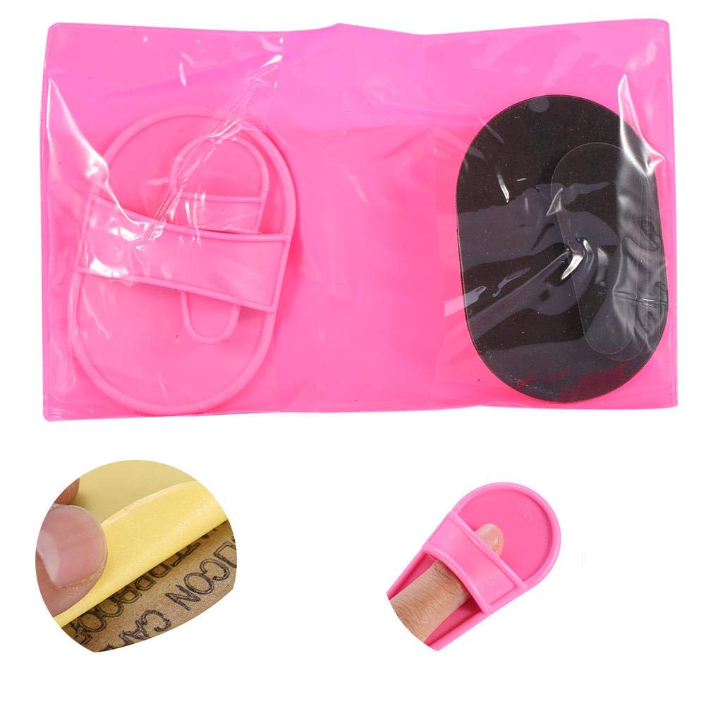 Almohadillas para depilación, almohadilla exfoliante para depilación, piernas suaves, exfoliante indoloro para la piel, herramienta de lijado depilatorio, depilación corporal portátil