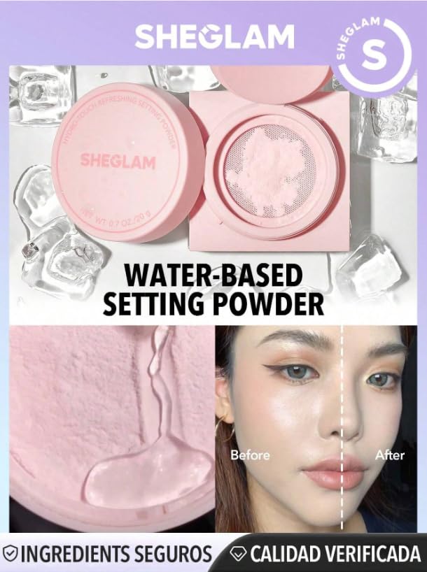 Sheglam Polvo Fijador Refrescante Hydro-touch