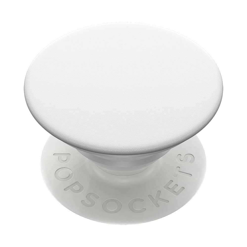 Agarre PopSockets Blanco con Soporte Expandible para Teléfono